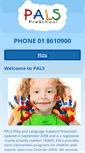 Mobile Screenshot of palspreschool.ie